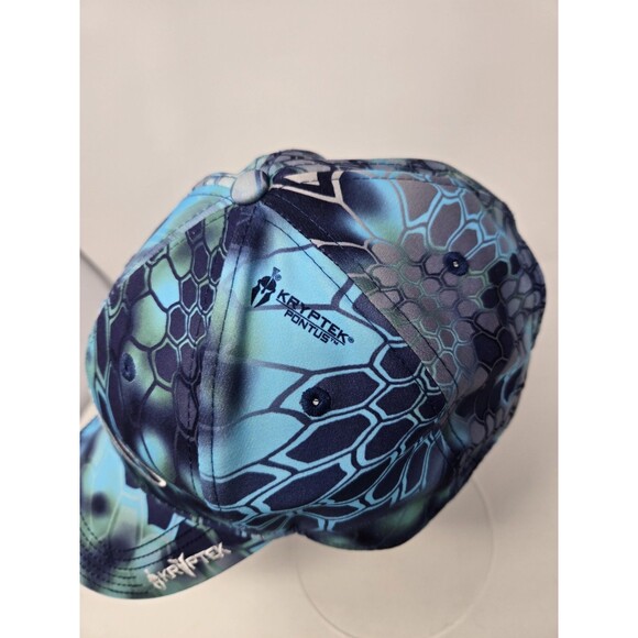 KRYPTEK FISH PONTUS BLUE GREEN OUTDOOR CAP BASEBALL HAT UNISEX OSFM FISHING MENS - Picture 4 of 15